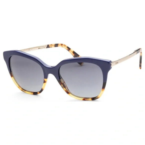 NWT FENDI Blue Tortoise Sunglasses Fendi | Accessories | Fendi Blue Tortoise Sunglasses | Poshmark main image 2